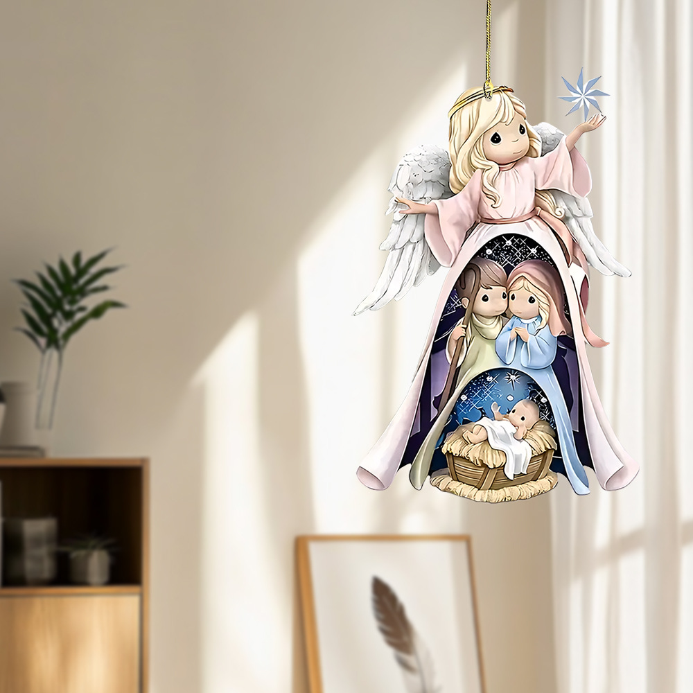 cartoon children's acrylic pendant