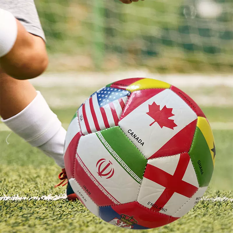 TEMU亚马逊wish电商供货5号机缝PU学校训练营比赛足球足球训练营