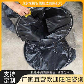 煤矿用阻燃抗静电涂覆布 隧道工程风筒布 负压正压风筒布