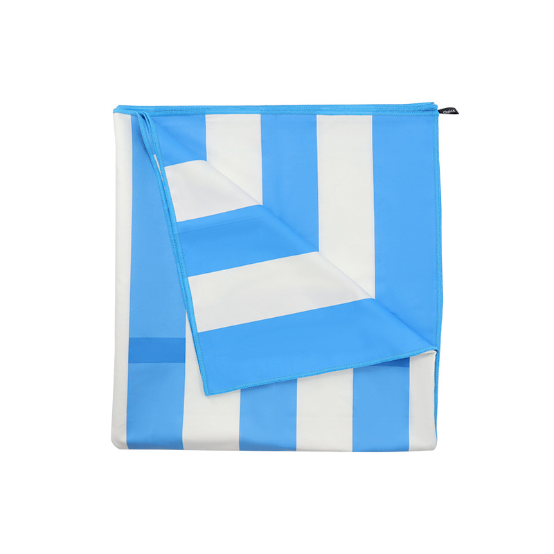 Natación de secado rápido Toalla de baño capa rayada protector solar chal Toalla de playa deportes fitness toalla absorbente transfronterizo exclusivo