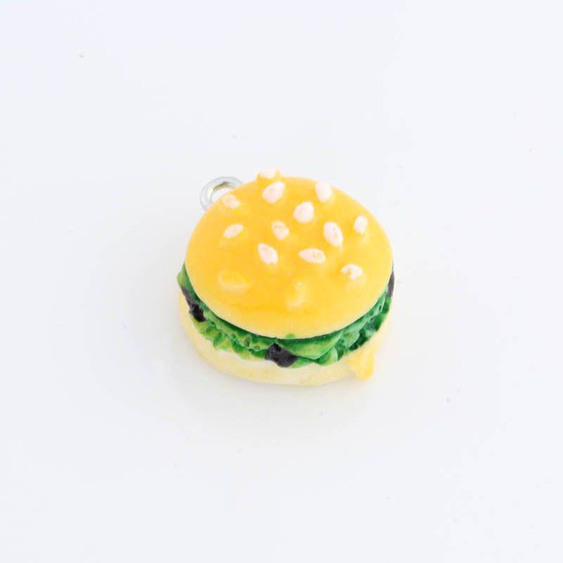 2g Weight Pendant Jewelry Making Type DIY Jewelry Accessories, Earrings, Necklace Classification 1 Piece Quantity Resin Material Bag, Tree, Fruit, Hamburger, Strawberry Pattern Cute Style 1 Piece Resin Bag Tree Fruit Pendant DIY Jewelry Accessories Earrings Necklace 5