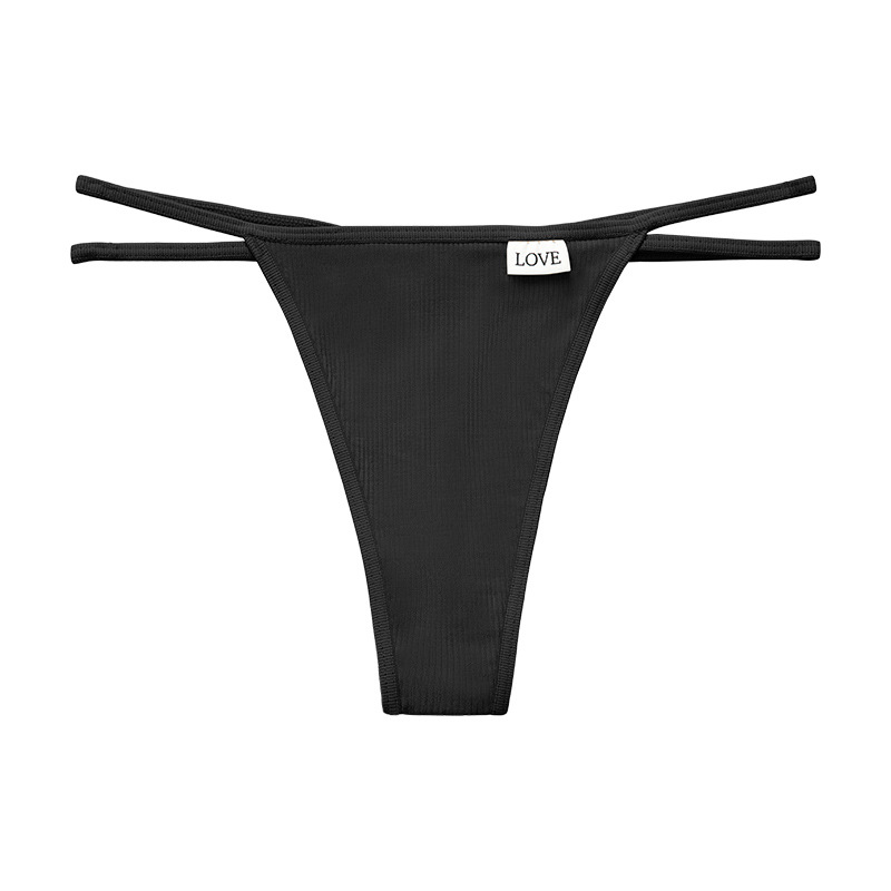 Comfortable cotton breathable sexy trousers, thin strap