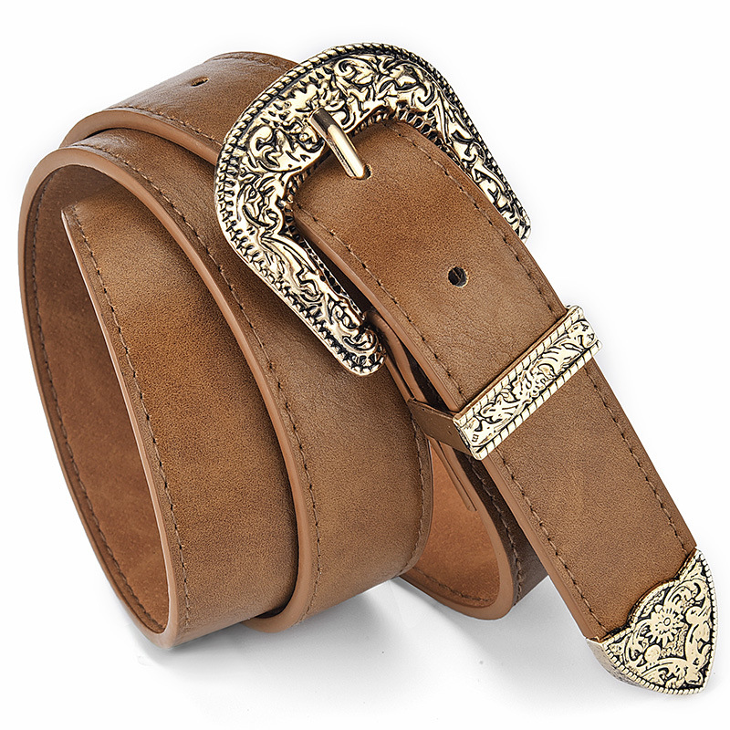 100g Weight Belt Classification 1 Piece Quantity Daily, Street Occasion Pu Leather, Alloy Material Solid Color Pattern Women's Gender Basic, Classic Style Style Basic Classic Style Solid Color Pu Leather Alloy Women's Leather Belts 1