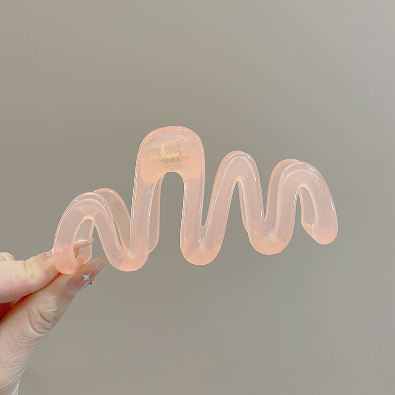 Meilad peludo clip de agarre para mujeres de alta sensibilidad más agujeros de agarre para el cabello clip de pesca clip de cabeza posterior