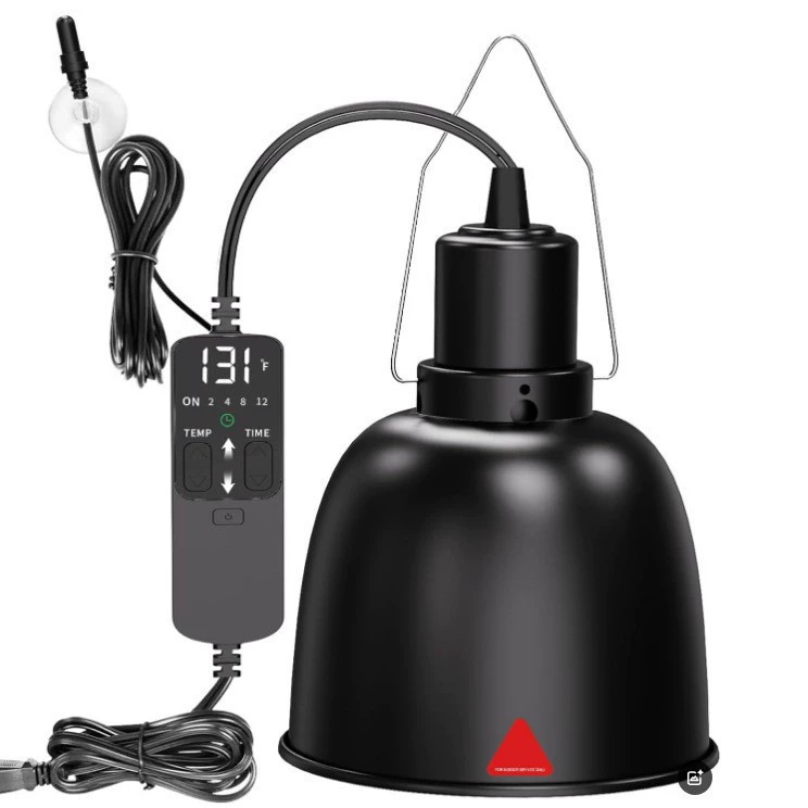 Лампа для рептилий 300WUVA/UVB, абажур для обогрева рептилий, вилка ЕС/США/Великобритании