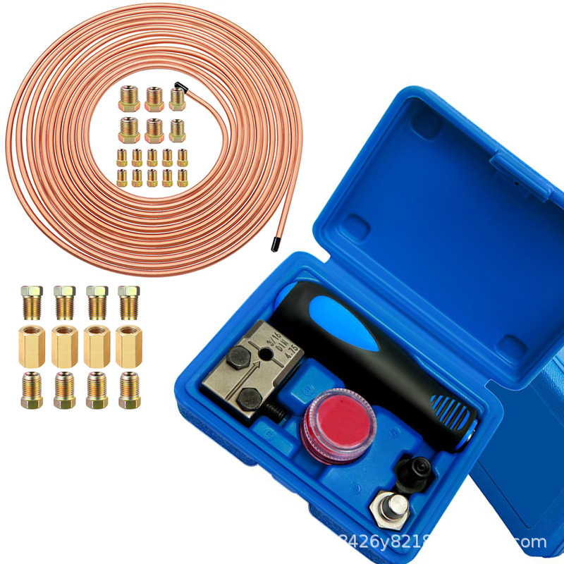 도구 키트 + 브레이크 라인 파이프 7.62m + 브레이크 파이프 액세서리