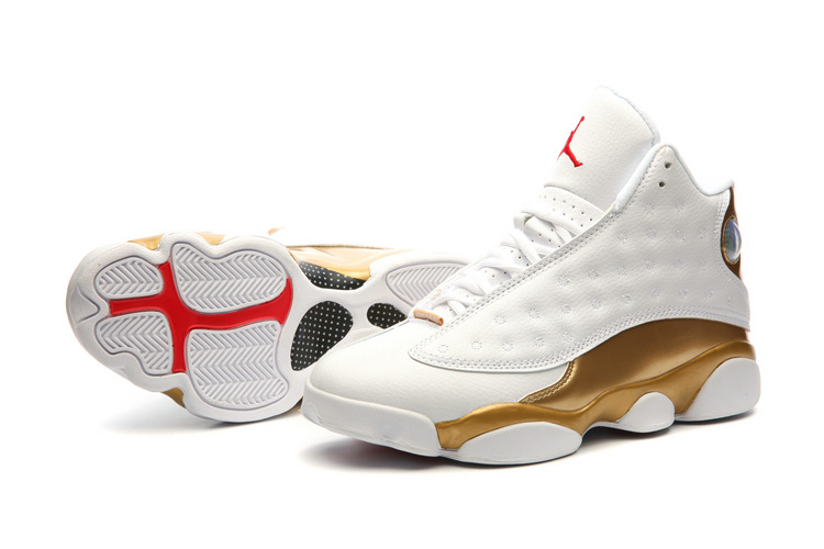 Fábrica de zapatos Putian transfronterizos de alta calidad AJ13 todas las estrellas de platino oro espejo negro pantera Joe13 zapatos de baloncesto para hombres y mujeres