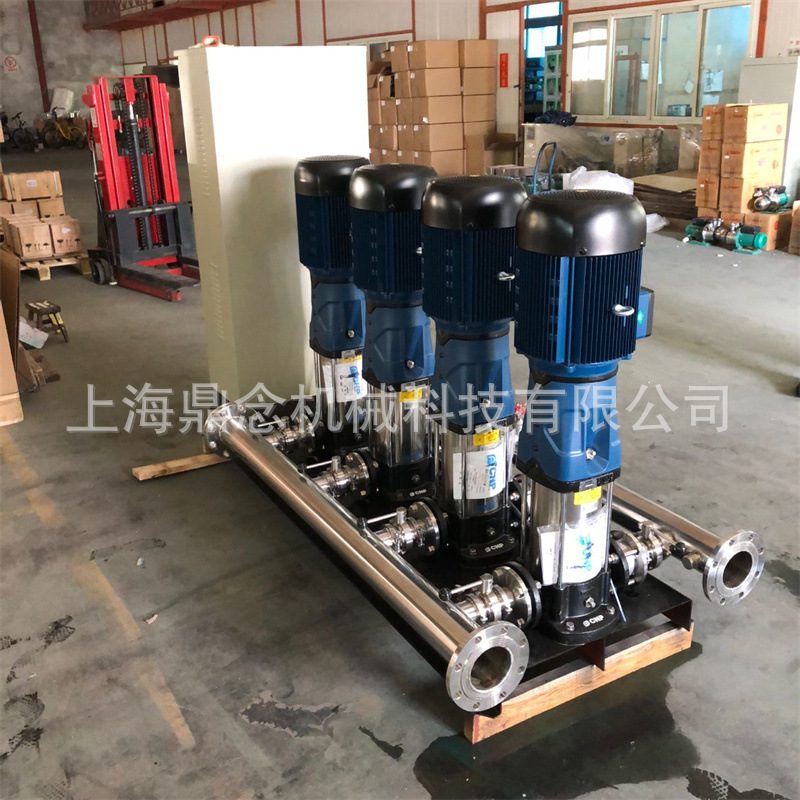 工业变频恒压自动二次供水设备CDM自来水不锈钢管道循环增压泵组