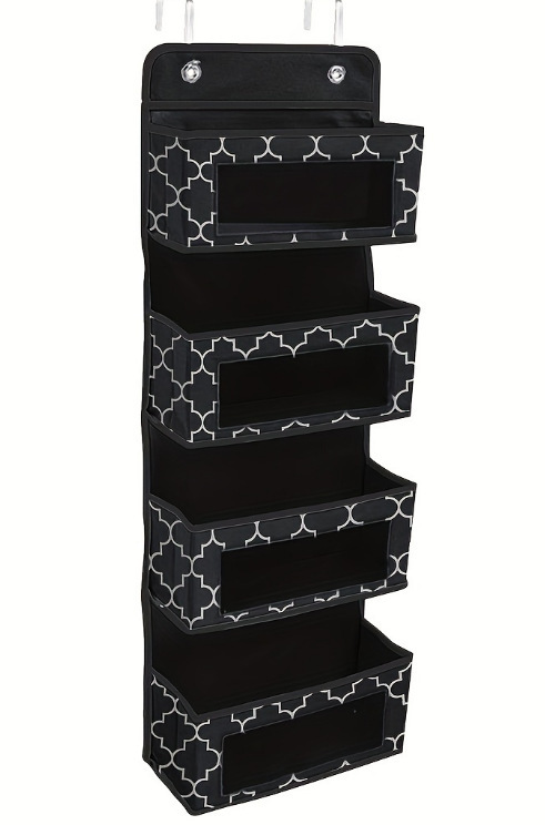 Almacenamiento transfronterizo de gran capacidad colgando bolsa de organización de ropa almacenamiento de múltiples capas colgando bolsa de almacenamiento detrás de la puerta del dormitorio