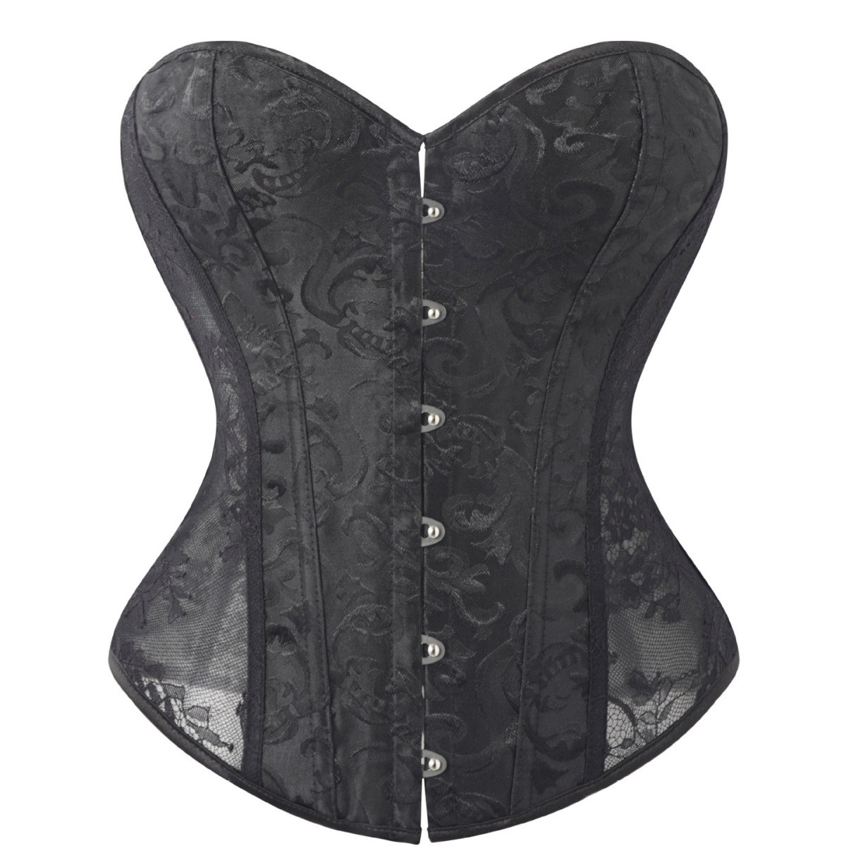 Nuevo encaje Jacquard empalmado de pecho soporte de pecho hueso de pez plástico chaqueta suministro de comercio electrónico transfronterizo