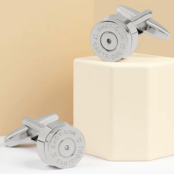 [TZG Cufflinks] Men's French Shirt Cufflinks Cuff Cuff Stud Shotgun Bullet Cuff Links