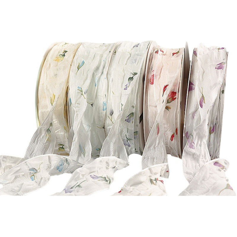 Qixi día de San Valentín fresco como su material de embalaje de flores cintas de seda hecha a mano DIY florista materiales de flores