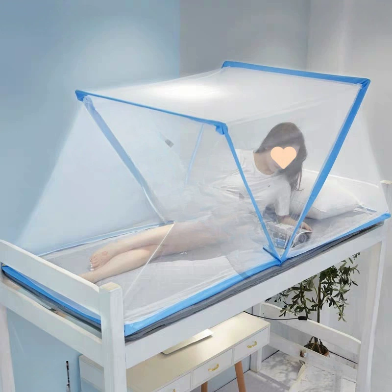 Складная без установки противомоскитная сетка 2023 новая домашняя спальня 1 м 5 одноместная кровать легко портативный ленивый узор