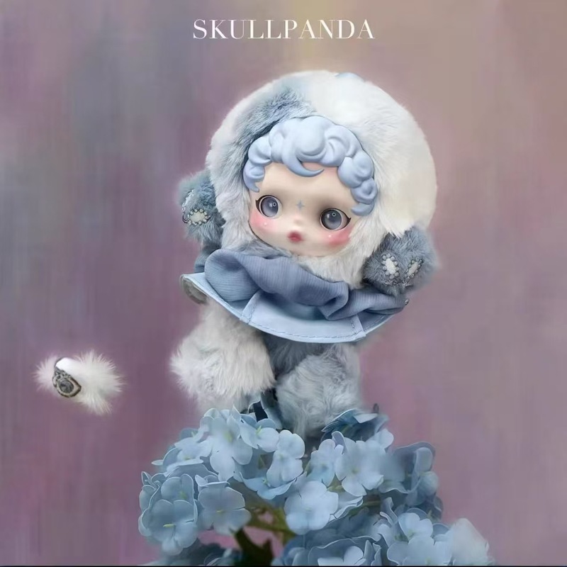爆高颜值POPMART泡泡玛特SKULLPANDA光织园系列毛绒公仔盲盒摆件|undefined