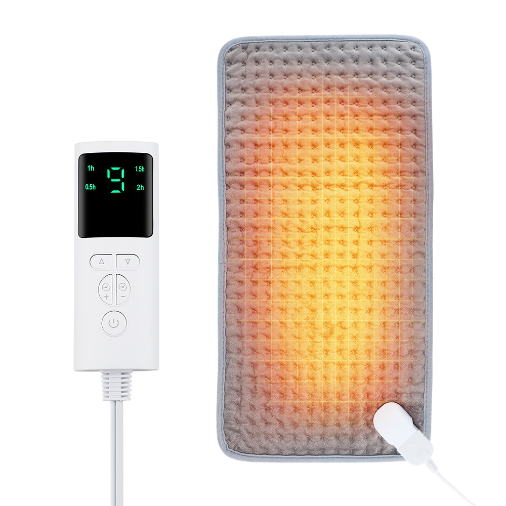 New electric heating blanket, 9-speed temperature regulation, 4-speed timed multifunctional heating pad, warm back, hot_voghion.com