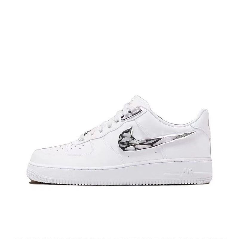 AF1 スニーカー 黒と白のシルク vl ジョイント ロートップ エア フォース ワン 男女兼用 藤原ヒロシ キャンパス カジュアル トレンド シューズ|undefined