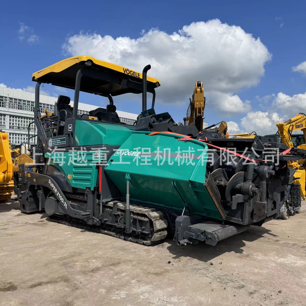 外贸 二手福格勒摊铺机 VOGELE 2100-3L摊铺机 现货出口