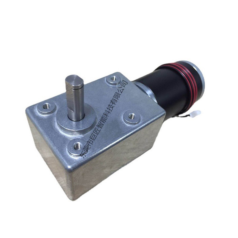 电动转盘电机  带自锁大力矩减速电机 10NM涡轮蜗杆减速电机