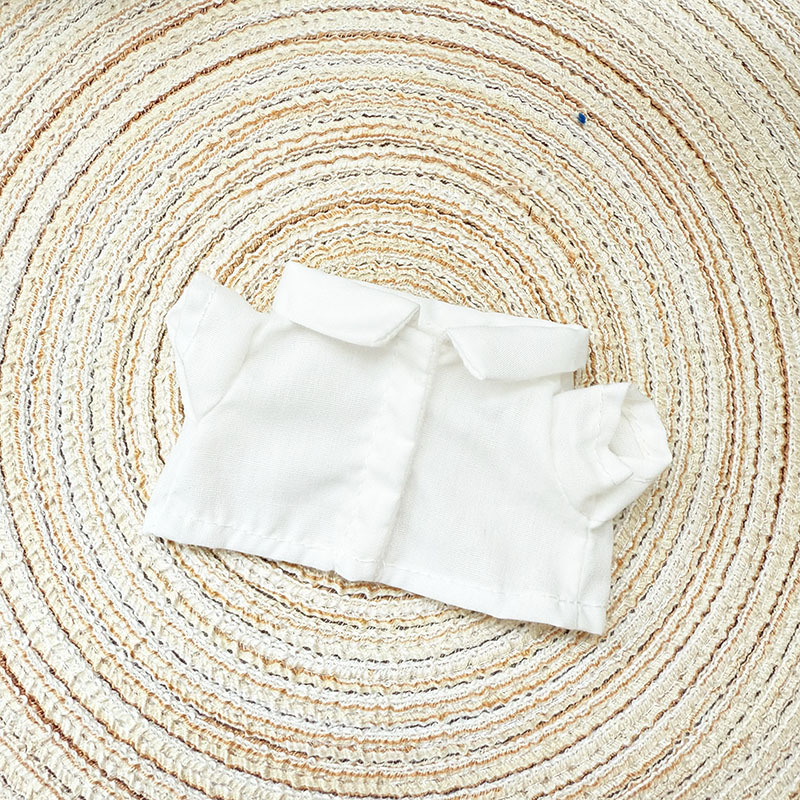 Solo ropa] colgante de 17cm caja ciega ropa de tela de tela de tela de tela de tela de tela de tela de tela de muñeca Labubu mono de tubo dulce mono lindo