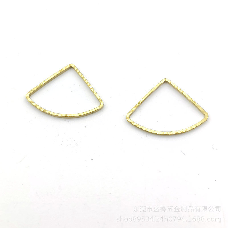 手工diy首饰品材料配件铜胚批花水滴形 无缝圈铜圈 现货