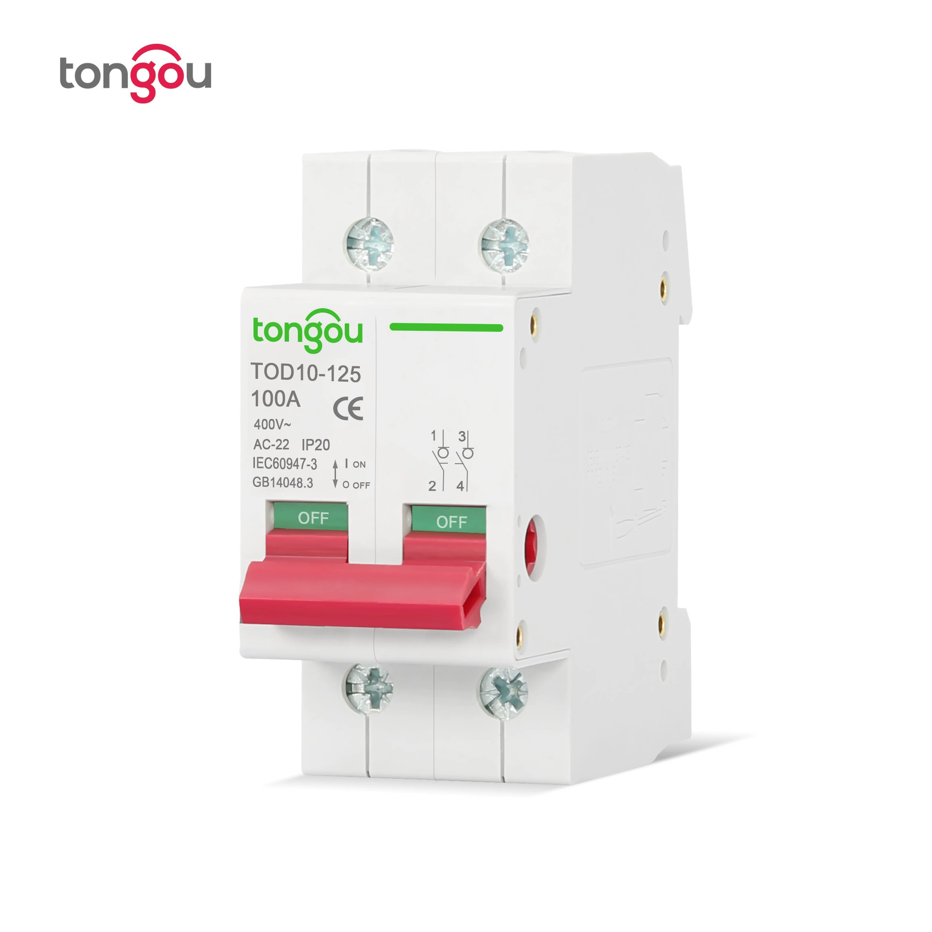 [Эксклюзив для внешней торговли] 2P 63A главный выключатель изолирующий выключатель Amazon AliExpress TOD10-125