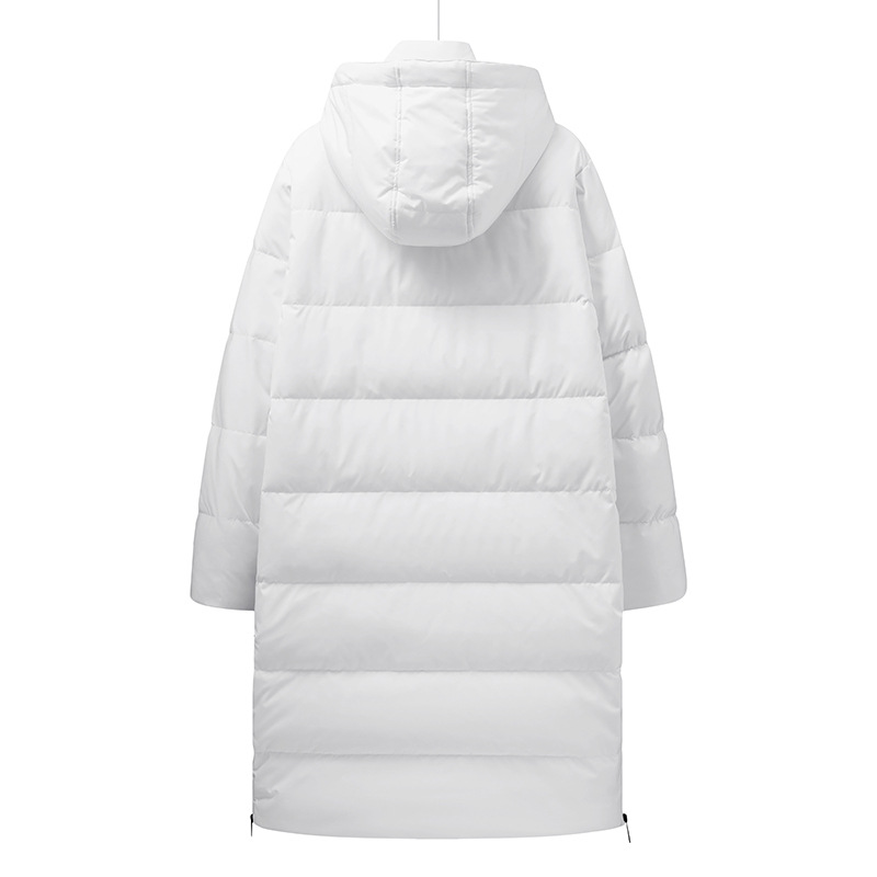 Giacca calda casual da uomo unisex autunnale e invernale, lunga sopra il ginocchio, larga, taglia grande_voghion.com