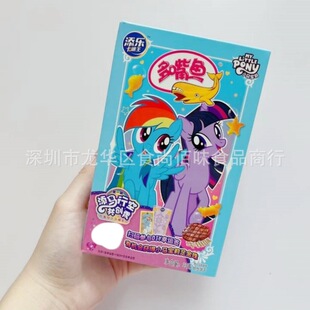 批发食品添乐卡通王牛排味多嘴鱼造型饼干儿童小零食33g 36盒一箱-阿里巴巴