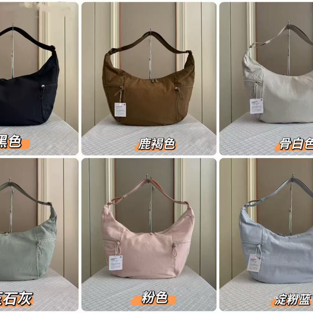 Slouchy Sling Hobo Bag 6L Small Crossbody Shoulder Bag For Women / 13L Large Dumpling Bag For Commuting - Thumbnail 4