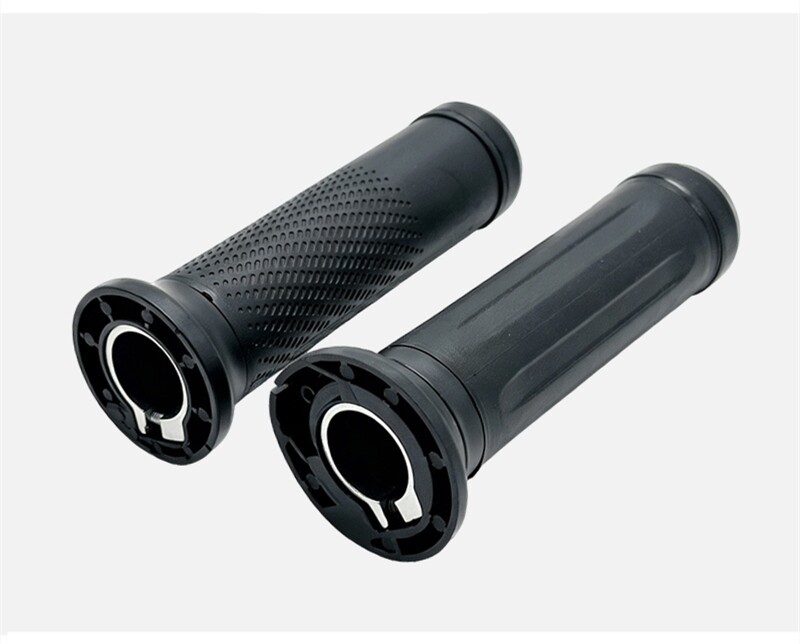 The left-hand fixed handle of the electric tricycle and electric bicycle is secured with screws, and the handle is of equal diameter
