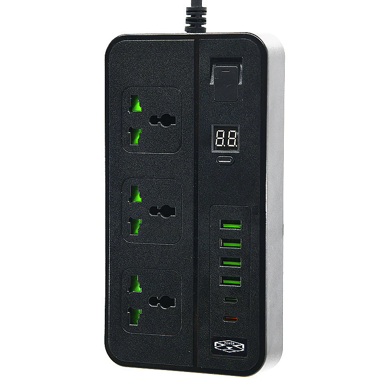 [해외무역 전용] 타이밍 소켓 USB 플러그인 스마트홈 다공성 Type-C 배선