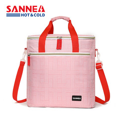 三能新款加厚保溫包戶外手提露營野餐籃亞馬遜保冷冰包跨境飯盒袋