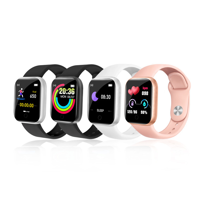 Y68 smart watch D20 can measure heart rate, sleep monitoring, blood pressure, blood oxygen, cross-border new products, explosive factory direct sales