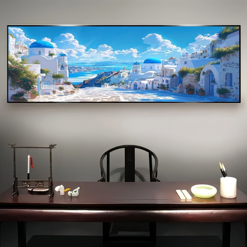 Transfronterizo Amazon pintura de diamantes fábrica de explosión venta directa pintura de diamantes DIY paisaje decoración pintura colgar paquete de herramientas '