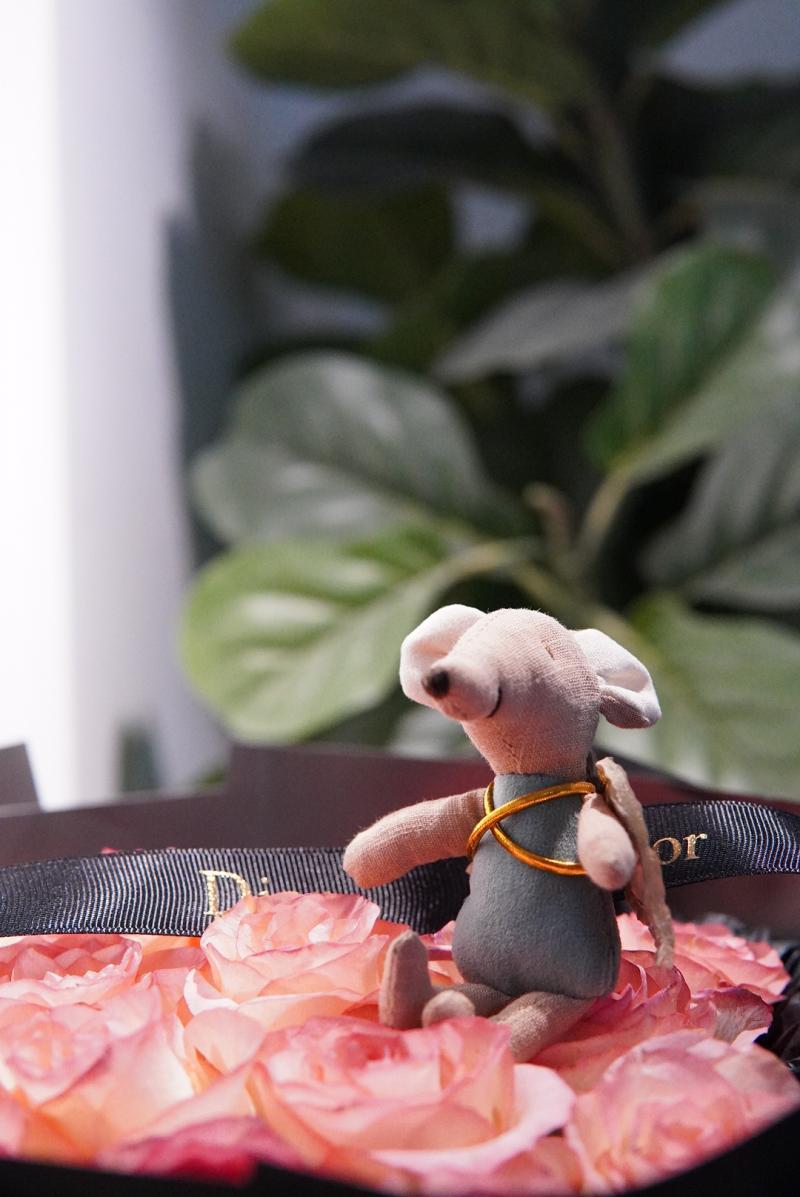 작은 파란색 마우스