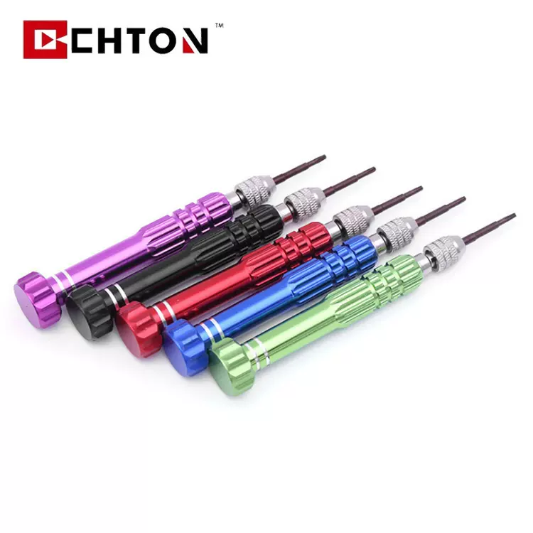 5合1铝合金苹果手机维修拆机工具手动多功能五合一螺丝刀套装工具