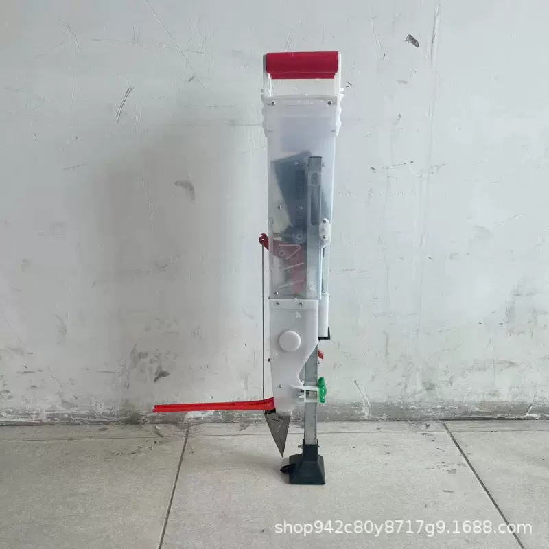 加厚双桶玉米大豆施肥播种器手提蔬菜药材小颗粒精播机按压点播器
