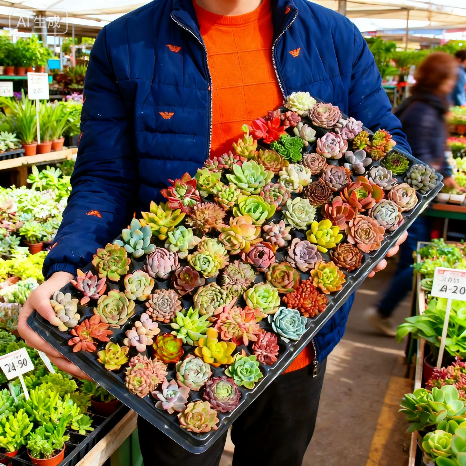 Оптовая продажа суккулентов из 2 складов: целые коробки суккулентов, отрезные растения, рассада в стержнях, маленькие растения, зеленые суккуленты, растения в горшках