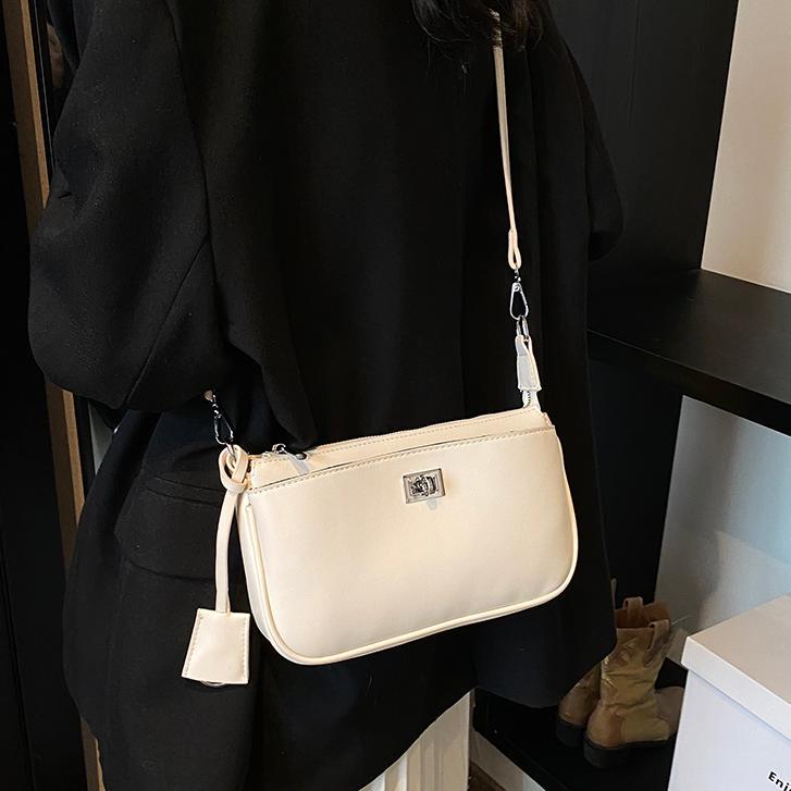 Moda coreana bolso pequeño para mujeres 2024 nuevo estilo de alta calidad bolso de hombro universal bolso de invierno nicho de diseño simple bolso de mujer