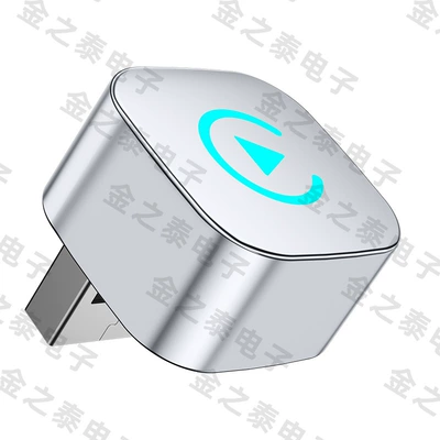 Original carplay wired to Simsiz CarPlay və Android Auto - q1af-silver-wired-carplay-to-wireless-hicar-adapter-box