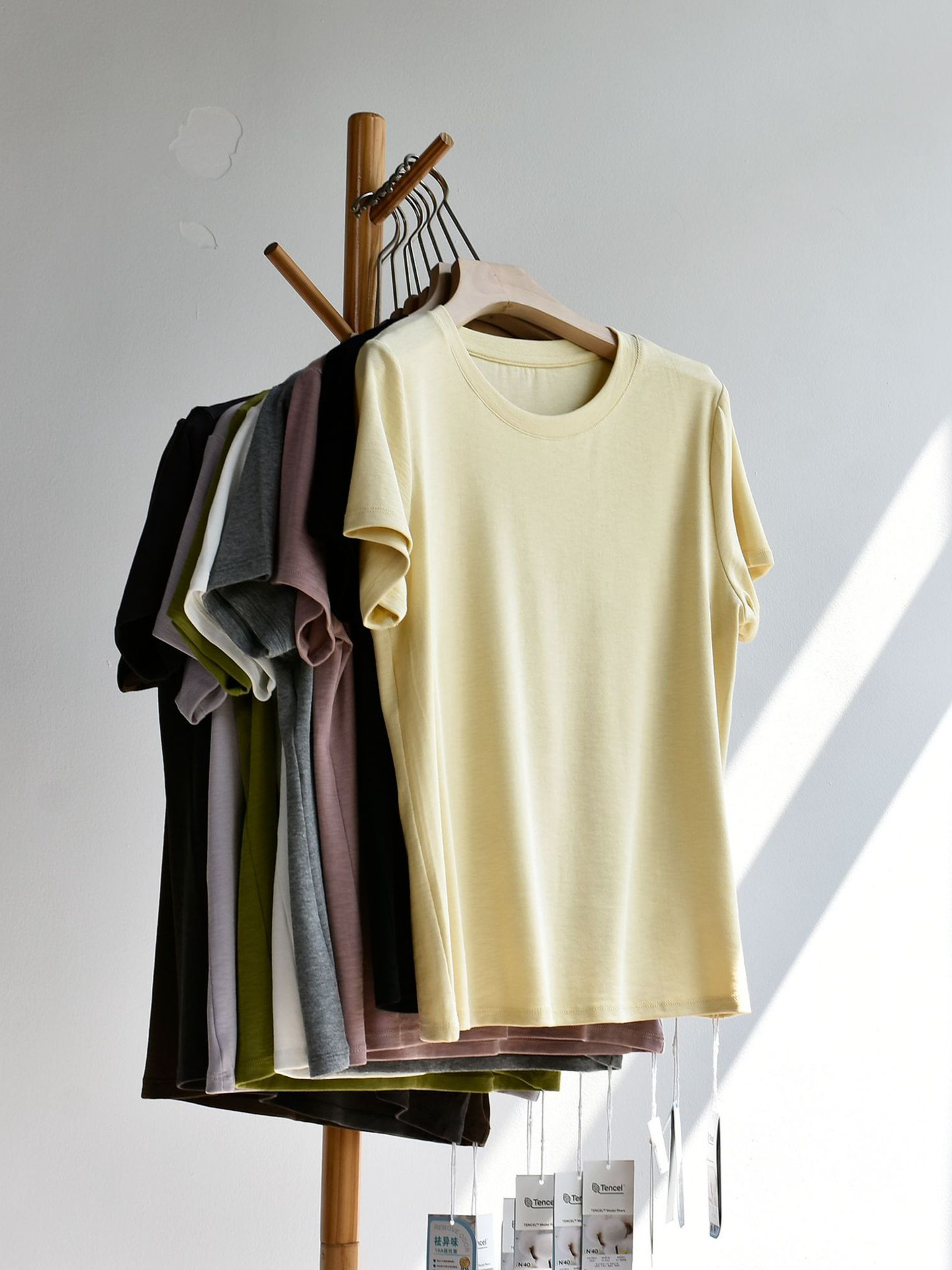 【Cloud Feel T-Shirt】Round Neck, Regular Shoulder, Loose Short-Sleeve T-Shirt for Women, Summer Korean Style Casual Versatile Slim-Fit Top
