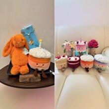 ͬ��jellycatӢ����ɫ�����ɫ��������ż�t�z�q��ݮ����ë�q���