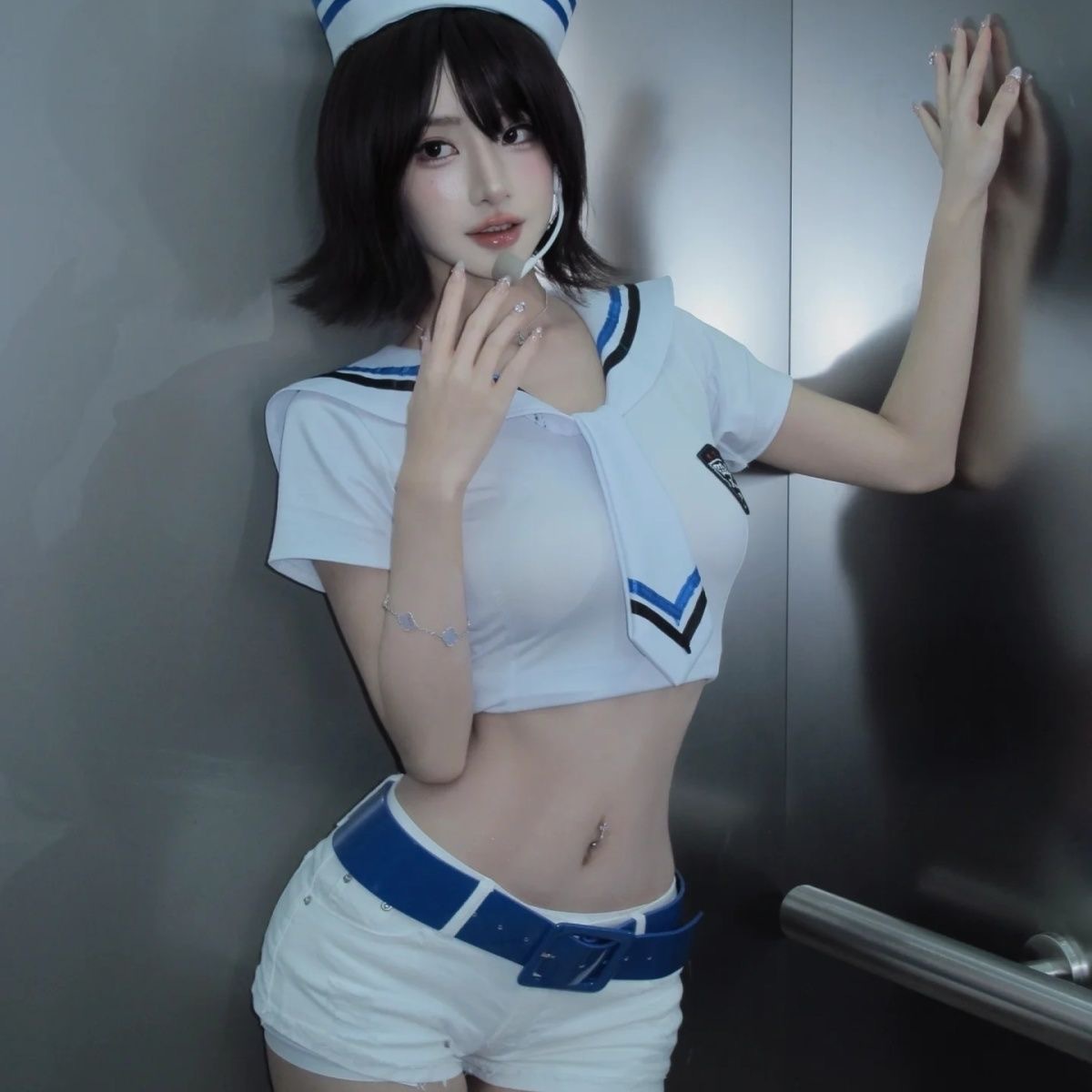 Sexy Preppy Style Campus Outfit Pure Desire Cosplay Uniform Set Innocent Girl Student Jk Sailor Suit for Women
