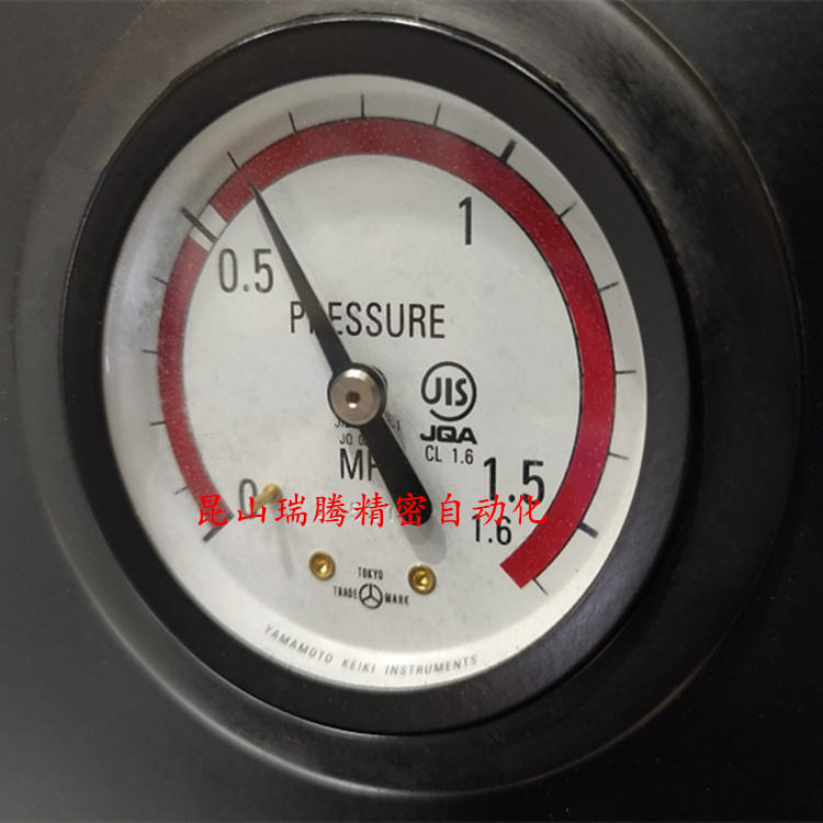 嵌入式压力表DT G1/4 60X1.6MPa山本计器YAMAMOTO KEIKI