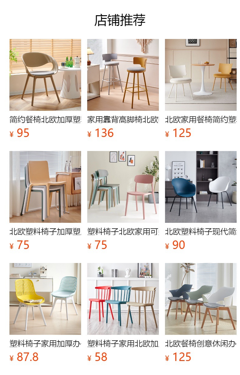 预览状态下无法点击,发布后,可点击跳转到对应的商品页面