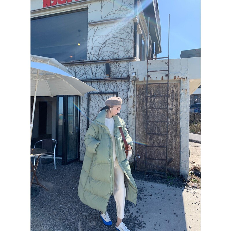 In-Stock Vc High-Neck down Jacket for Women, Autumn and Winter, Ultra-Soft, Ultra-Light, 90% Down, Tofu Texture down Coat
