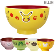 日本金正陶器正版联名儿童碗 防烫耐摔宝宝碗 卡通萌趣日式风汤碗