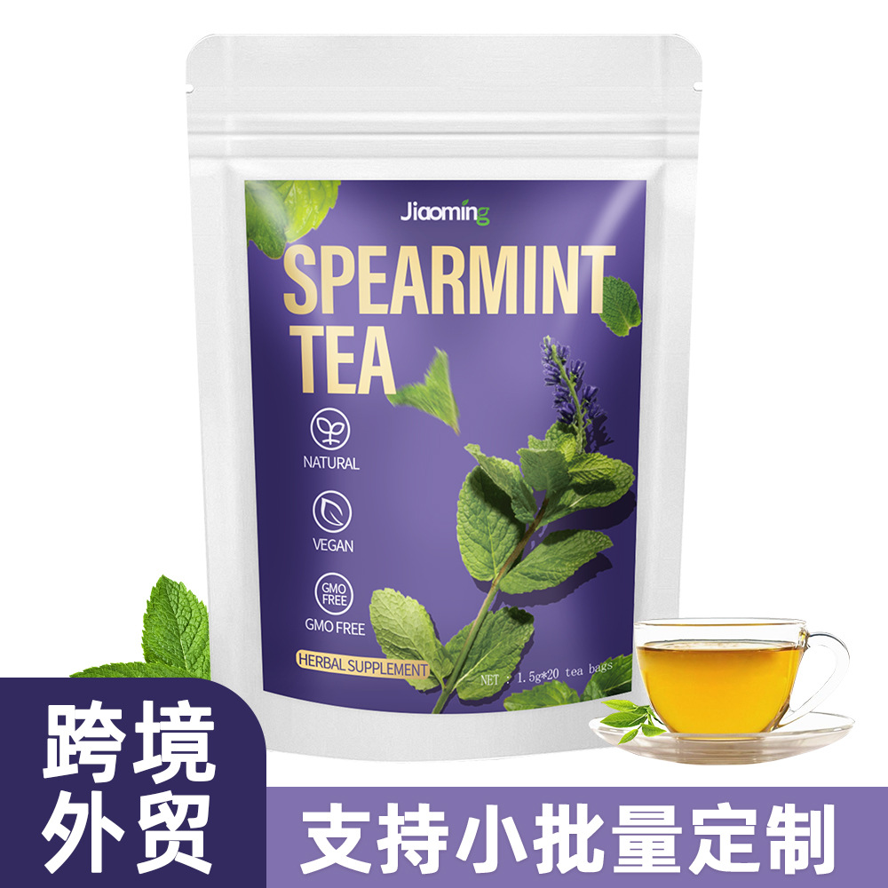 跨境 留兰香叶薄荷三角包袋泡茶 外贸出口 Spearmint tea bags