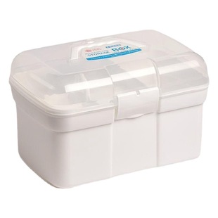 Manicure tool box large capacity phototherapy machine household transparent portable portable storage box for manicurist
