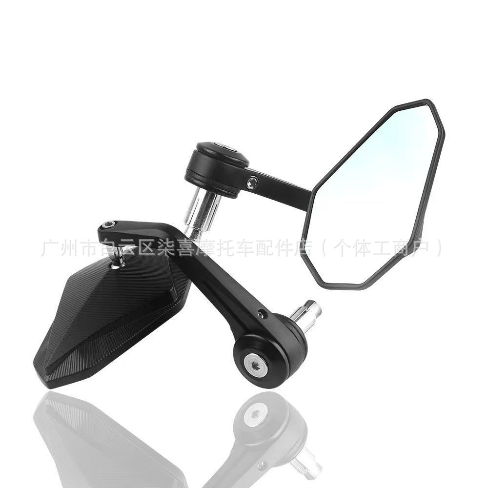 Qianjiang Z550 Huanglong 600 Motorcycle Weighted Handlebar Mirror 350 Flash 300 S Modified Handlebar Rearview Mirror