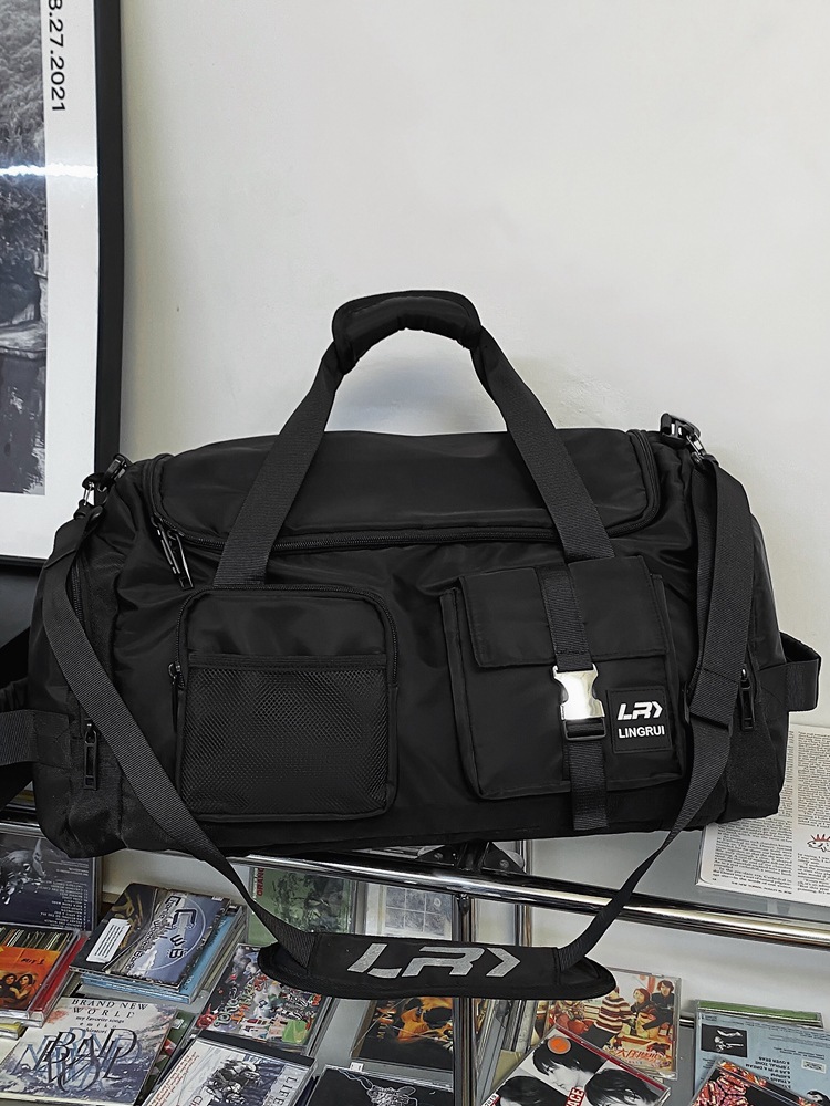 Seco y húmedo separación de la bolsa deportiva de fitness bolsa de equipaje mujer de gran capacidad portátil mochila de viaje de hombro bolsa de viaje corto hombre